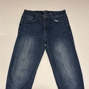 Enjean Dark Wash skinny jeans